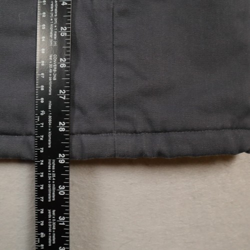 Red Kap Quilt Lined Work Mechanic Jacket Men's Medium Full Zip Gray Patches Name - Picture 8 of 10