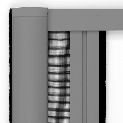 Insektenschutz Rollo Tür Moskito Gewebe Netz 125/160x225cm Fliegengitter kürzbar - Bild 7 von 26