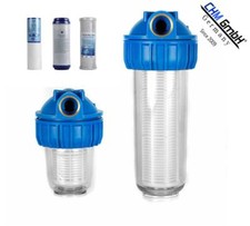 CHM GmbH®  3000L u 4000L Vorfilter Hauswasserwerk Vorfilter Gartenpumpe 8 Bar