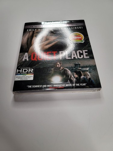 A Quiet Place: w/Slipcover (4K UHD/Blu-ray/Digital 2018) New Read Description - Picture 23 of 24
