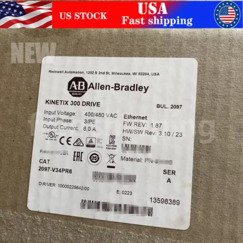 1PCS NEW Allen-Bradley 2097-V34PR6 Servo Drive New Sealed Free DHL Ship For VIP - Picture 1 of 1