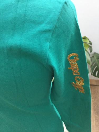 T-Shirt Chupa Chups Gr. S Teenager Mädchen Frau Jadegrün L S 'Pin Up' Logo - Bild 4 von 5