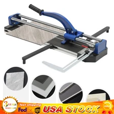 24" Manual Tile Cutter Cutting Machine 600mm Precise Industrial Heavy Duty