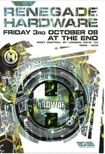 RENEGADE HARDWARE 3/10/08 Classic Rave Flyer