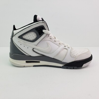 Nike Air Flight Falcon Mens Sz 7 Womens Sz 8.5 White Gray  display picture 2