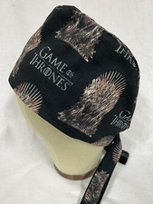 Men/Women Surgical Scrub Cap Lined Thrones Very Cool Cap Cotton