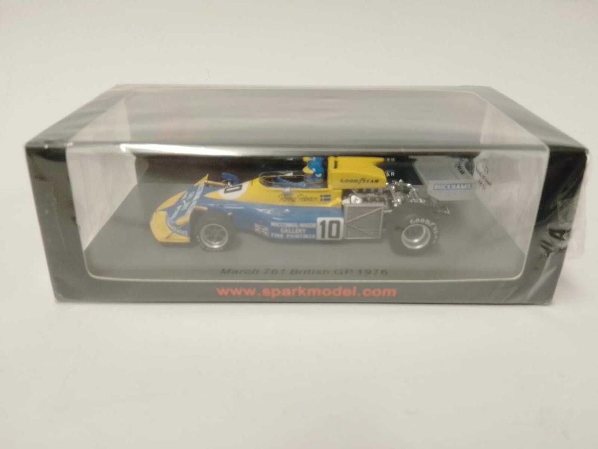 Voiture Fly March 761 - Ronnie Paterson - GP Italie 1976 - Échelle Inconnue - Coffret