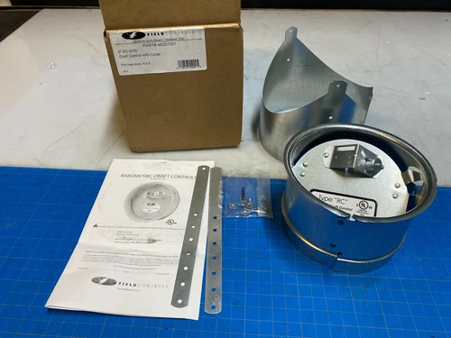 Field Controls 46207201 Draft Control Collar 5" RC-STD Fits 4,5,6" Pipe Damper