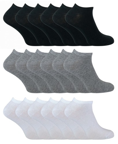 cotton trainer socks mens