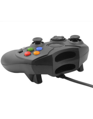 Manette Microsoft Xbox Première Génération – Officielle, Filaire, Noire, Occasion