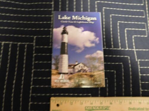 Lake Michigan Circle Tour & Leuchtturm Karte - Bild 2 von 4