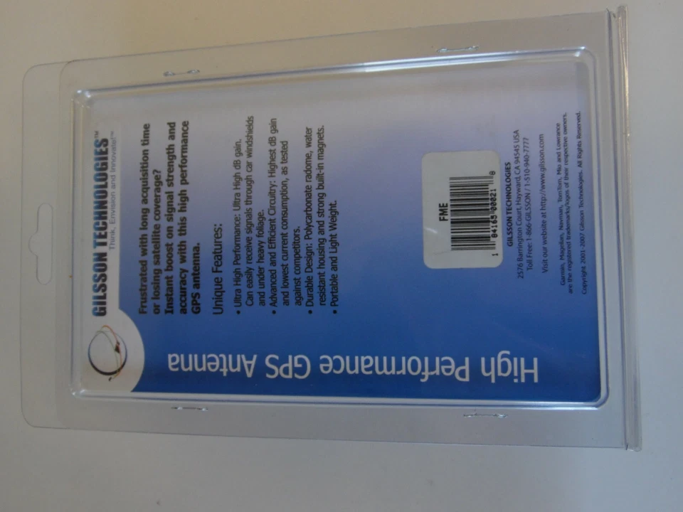 Antena GPS amplificada universal Gilsson FME Foto 2 de 2