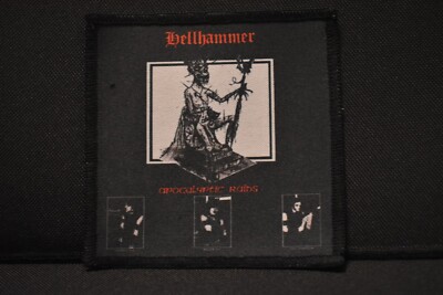 Hellhammer Patch Black Thrash Metal Mayhem Morbid Celtic Frost Venom