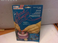 Vintage manual bead stringer for arts and crafts new old stock (1992) made inUSA