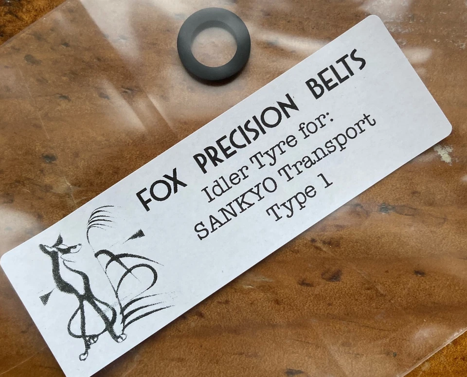 IDLER TYRE TIRE for Cassette Decks suit Sankyo mechanism for Sansui and others - Image 2 of 2