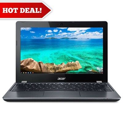 Acer C740p Chromebook 11.6in Intel Celeron Dual-Core 1.5 GHz 4 GB Ram 16GB SSD