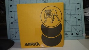 48 Mirka Q silver 0 6" grip 2B-622-1500 TNKLN VTKJU sand paper round no hole