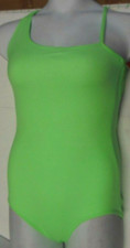 Capezio Bow n Arrow Leotard Lt Green XSm Adult TB231W nylon Spandex frontline