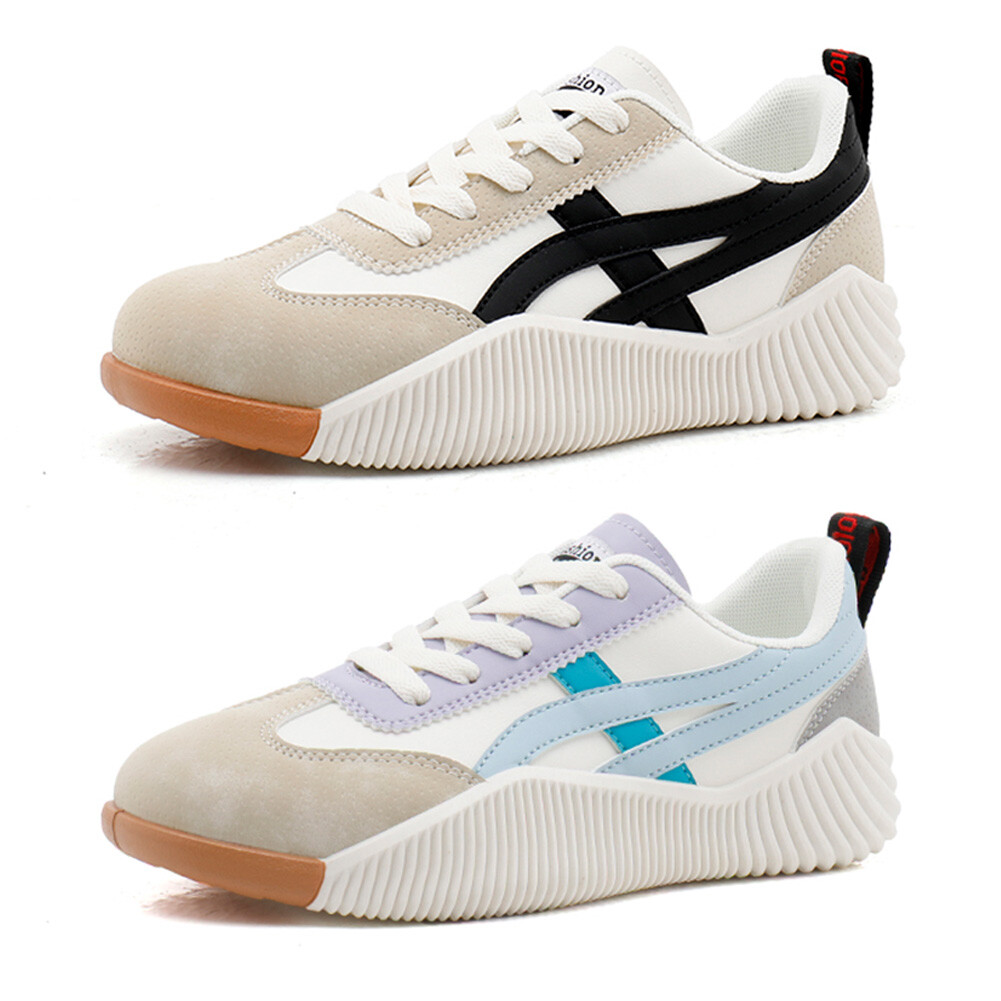 SAOLA Scarpe da passeggio donna stringate scarpe da corsa suola in gomma scarpe casual per outdoor 