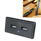 Dual USB Charger Socket Quick Charge Panel for Boat Car Power Adapter Outlet