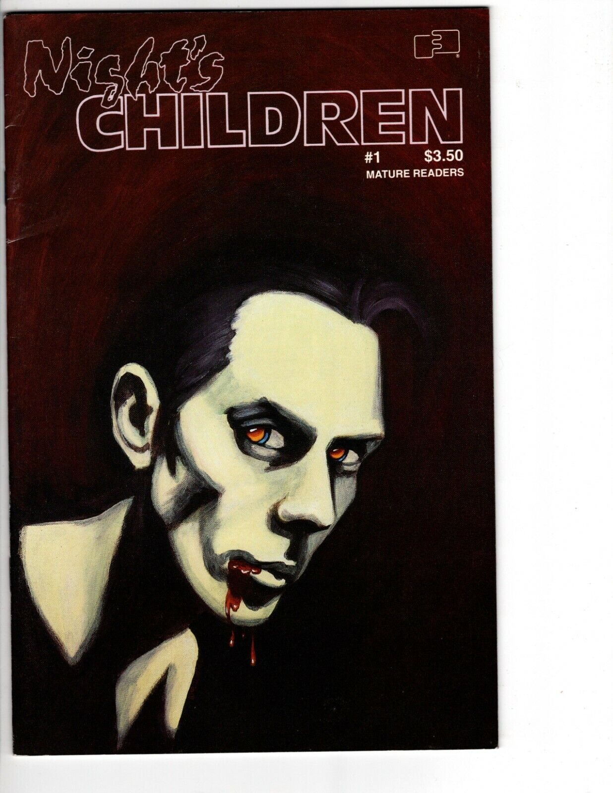Night's Children #1 Comic Book 1990 Fantaco Goth Modern Horror VF
