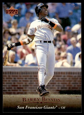 1995 Upper Deck #335 Barry Bonds San Francisco Giants | eBay