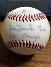 DICK TRACEWSKI SIGNED AUTOGRAPHED TIGERS LOGO BASEBALL!  