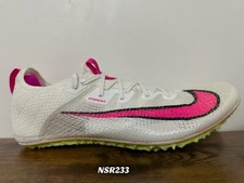 NIKE ZOOM SUPERFLY ELITE 2 SAIL FIERCE PINK TRACK  FIELD CD4382-101 SIZE 9 NEW