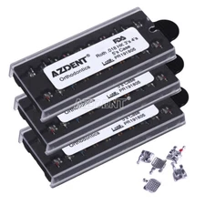 Dental Orthodontic Metal Brakets Braces Mini Roth MBT 018 022 345 Hooks AZDENT