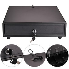 New 4 Bills 5 Coins Tray Heavy Duty Cash Drawer Cash Register POS Till Box