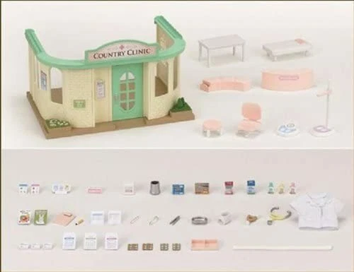 Sylvanian Families Shop Doctor in the Forest Clinic H-12 Calico Critters EPOCH - Immagine 3 di 4