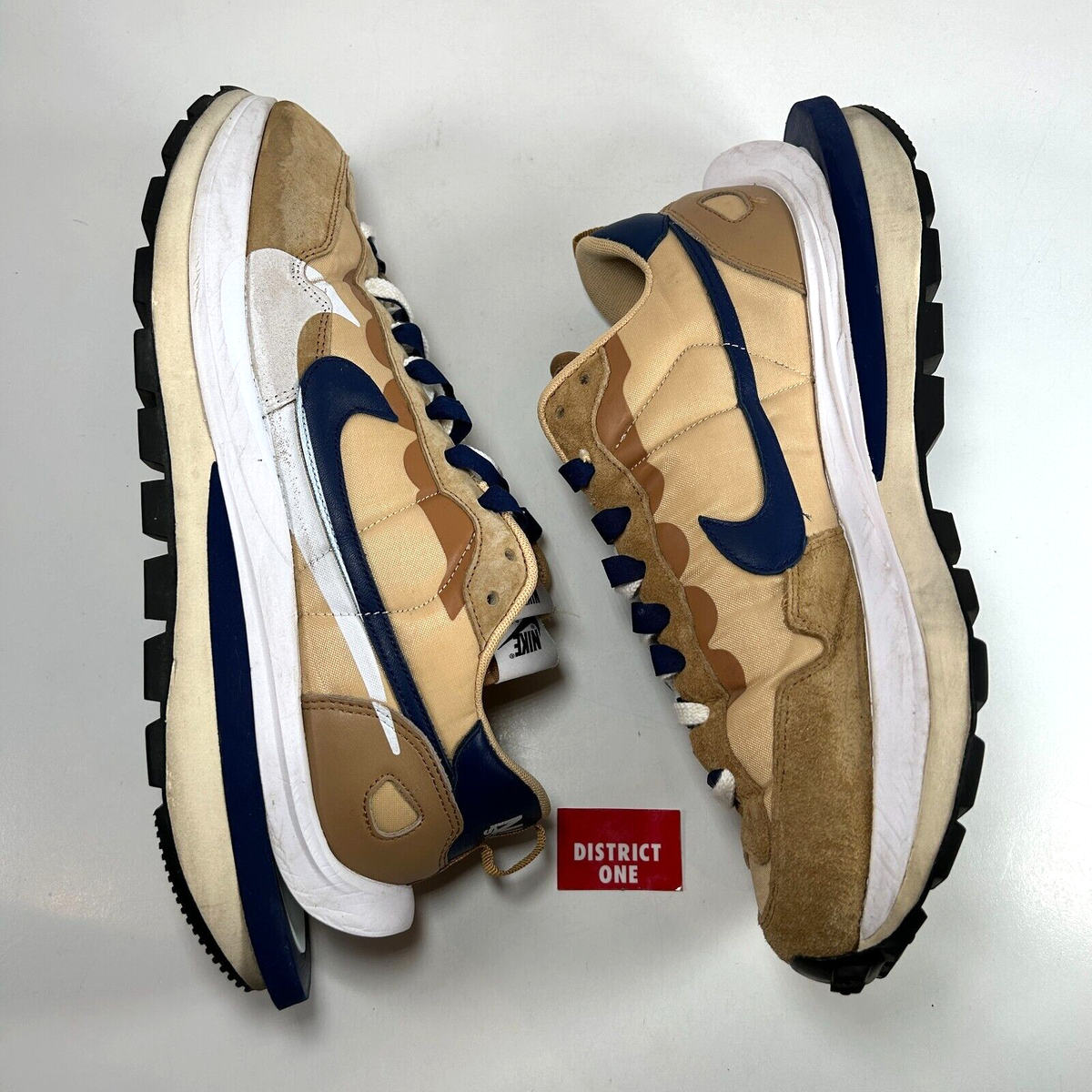 Sacai x Nike Vapor Waffle Sesame Blue Void - Size 12 Sacai x Nike Vapor Waffle Sesame Blue Void - Size 12