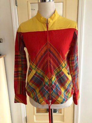 Mais Qui top RARE Plaid Size 8/10