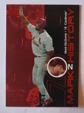 1999 Upper Deck Challengers for 70 Mark on History #M18 Mark McGwire HR 63; RARE