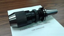 CME/HARVEST 3/4" KEYLESS DRILL CHUCK W. CAT40 ARBOR SHANK heavy duty-NEW