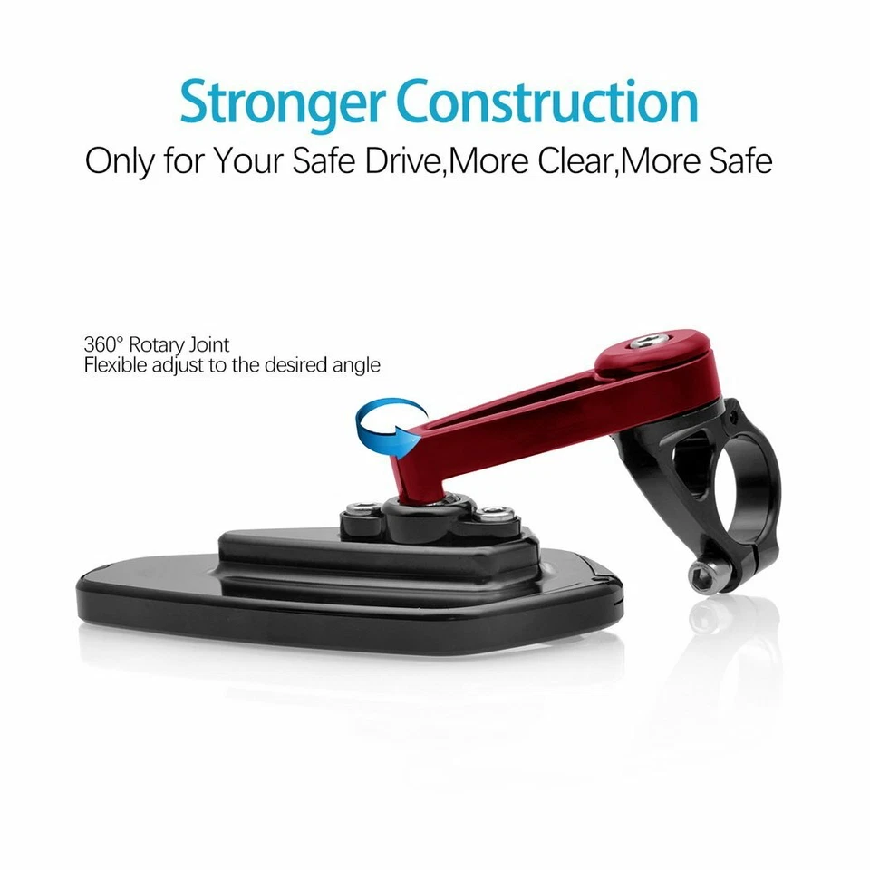 Espejos retrovisores extremos manillar moto 7/8" para Ducati Hypermotard 939 1100 Foto 4 de 4