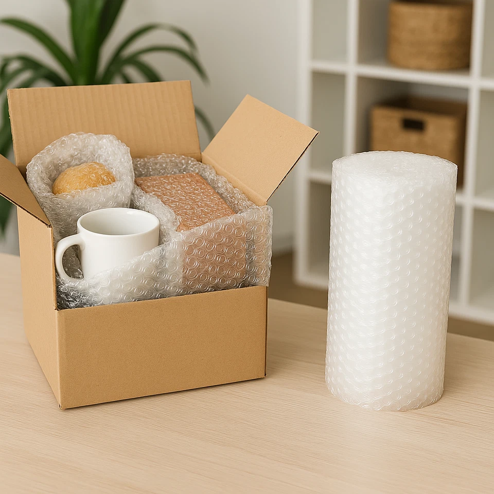 Made in USA AirSupply Bubble Wrap 12” x 30’ Roll 3/16” - Moving Shipping Packing - Image 4 of 4