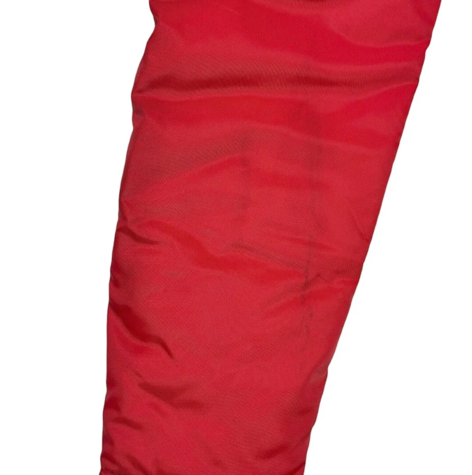 Vintage Polaris Jacket Snowmobile Coat USA Made Women's Size Medium Red Full Zip - Image 2 of 4