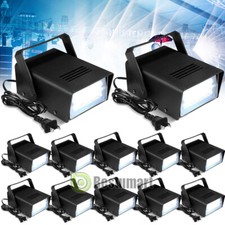 LOT 24 LED Mini DJ Strobe Light Flash Light Club Stage Lighting Party Disco Bulb