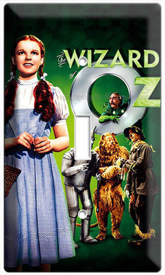 Wizard Of Oz Dorothy Scarecrow Toto Light Switch Wall Plate Kids Bedroom Decor Ebay