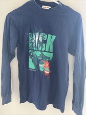 vintage looney tunes shirt 1994 taz devil youth sz XL kick it warner brothers    