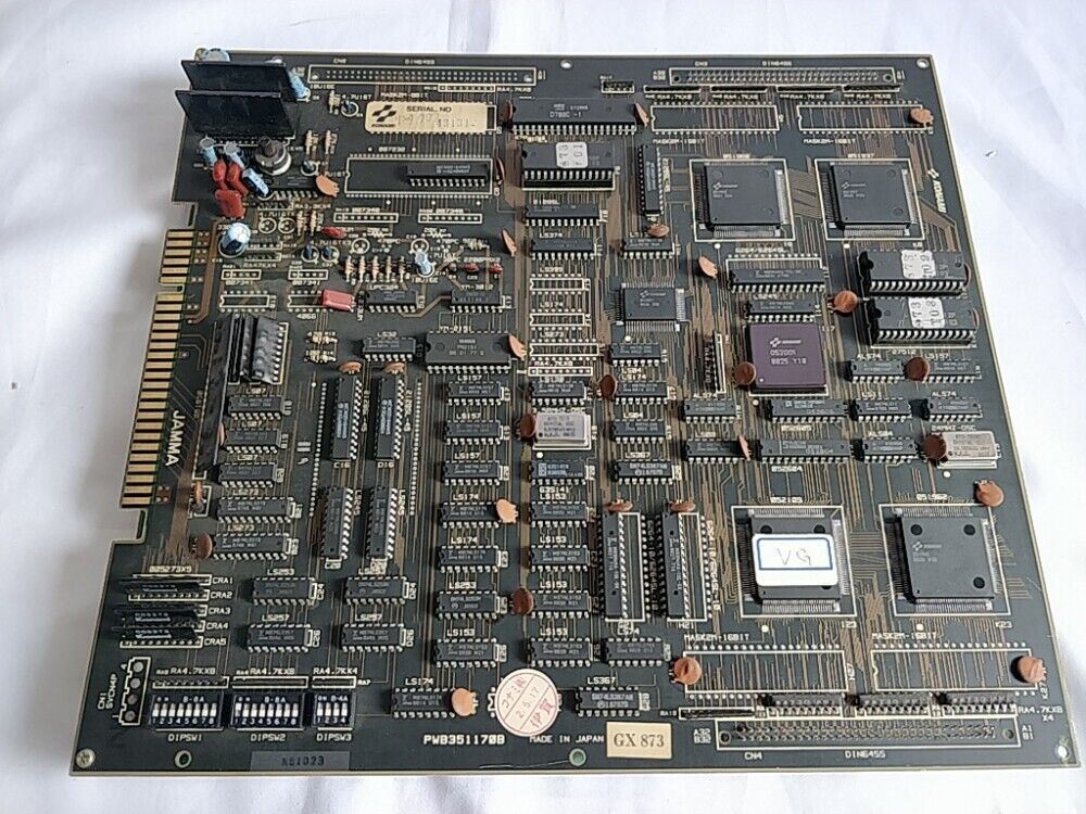 THUNDER CROSS PCB Game board and KONAMI System and Arcade THUNDER CROSS PCB Game board and KONAMI System and Arcade