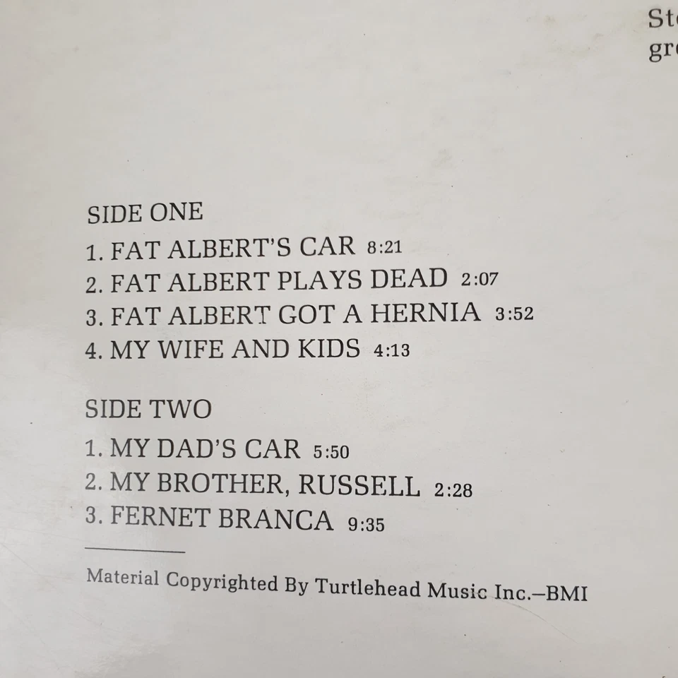 Bill Cosby - Fat Albert 33 RPM Vinyl LP Record, 1973, Non-Music, Comedy, Humour - image 3 of 4