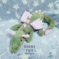 Jellycat MALACHY DRAGON LARGE Plush Toy Green Pink Mythical Gift AUTHENTIC