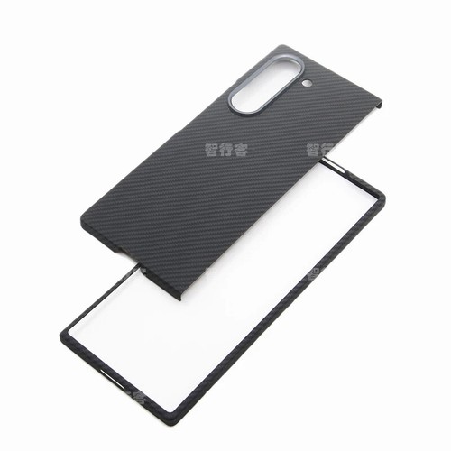 Custodia originale in fibra di carbonio per Samsung Galaxy Z Fold SE 6 5 W25 sottile Magsafe cover - Foto 6 di 28