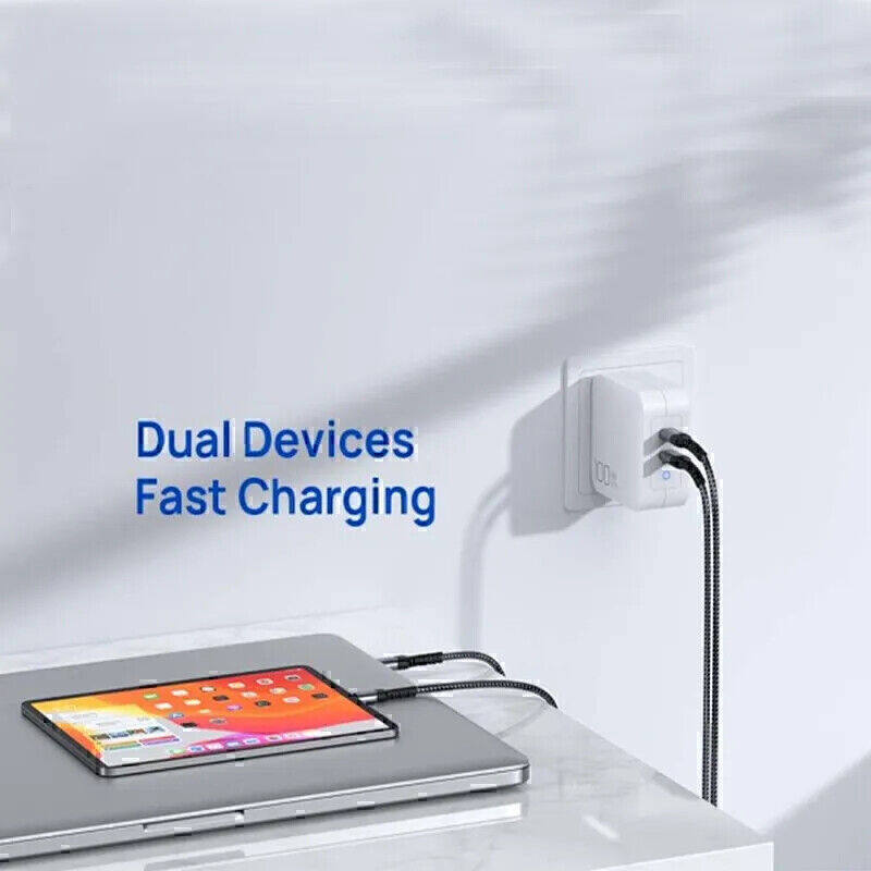 For iPhone16 15 SamsungS24,100W Fast Charger Block USB Type C Wall