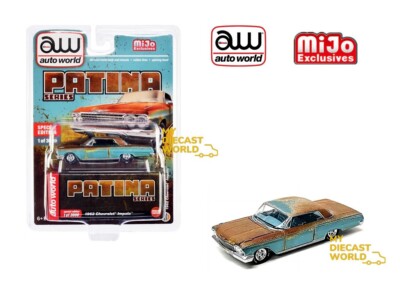 Auto World Patina Series 1962 Chevrolet Impala 1:64 Diecast Model