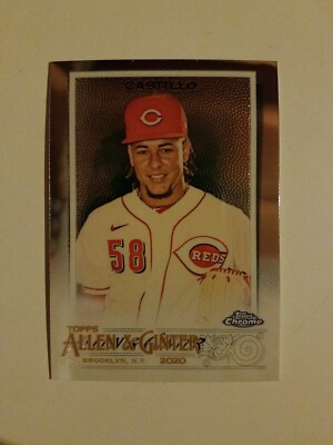 2020 Topps Allen Ginter Chrome Luis Castillo #270 Cincinnati Reds