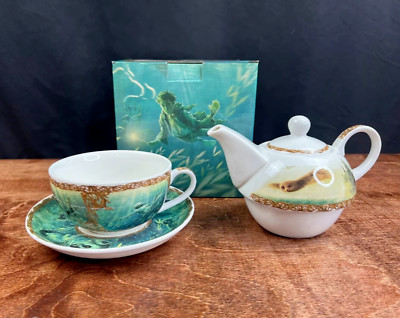 *LAST CHANCE* Black Lake Tea Set Harry Potter Litjoy Wizarding Trunk Illumicrate