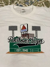 Citgo Fenway Park Boston’s Sign Large (L) T-shirt (Boston Redsox)